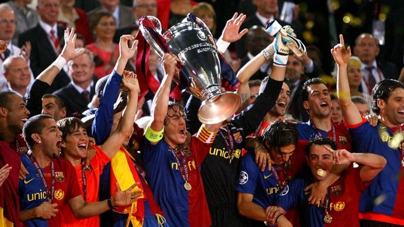 Đội hình Barca 2009 đã giành được cú ăn 6 đỉnh cao