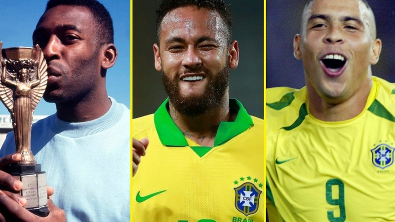 Top 5 tiền đạo Brazil ấn tượng nhất lịch sử bóng đá