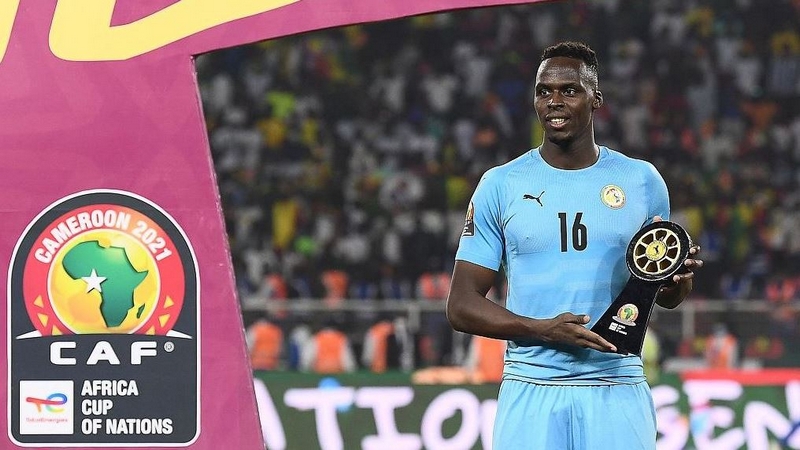 Edouard Mendy là thủ môn xuất sắc nhất trong đội hình Senegal trong chức vô địch vừa qua