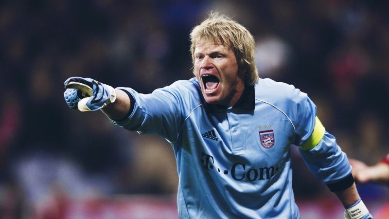 Oliver Kahn là thủ môn số 1 trong đội hình Bayern Munich vĩ đại